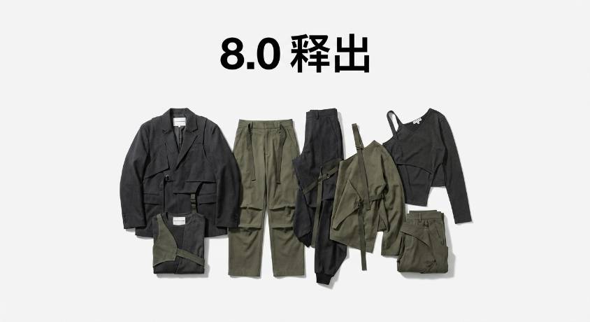 POST ARCHIVE FACTION 8.0 Lookbook 释出