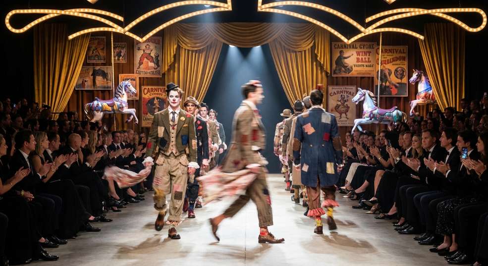 疯狂马戏，KidSuper 2025 春夏男装系列发布第二张图