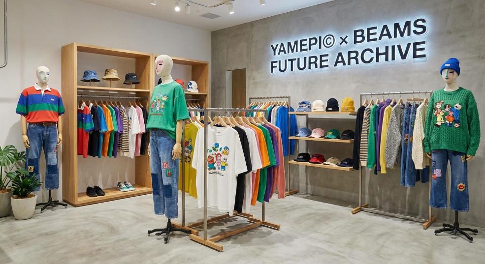YAMEPI© x BEAMS FUTURE ARCHIVE 全新合作系列发布预告第二张图