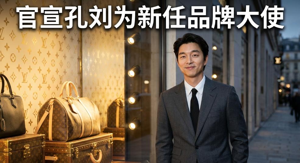 LOUIS VUITTON 官宣孔刘为新任品牌大使