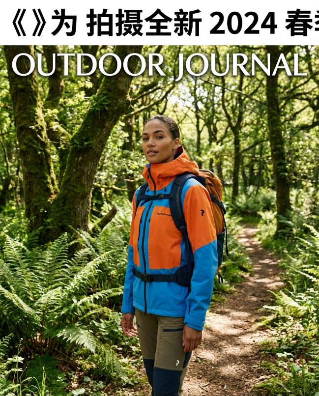 《Orienteer Mapazine》为 Peak Performance 拍摄全新 2024 春夏型录