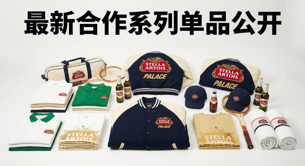 Stella Artois x PALACE 最新合作系列单品公开