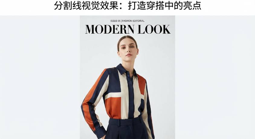 分割线视觉效果：打造穿搭中的亮点与层次感