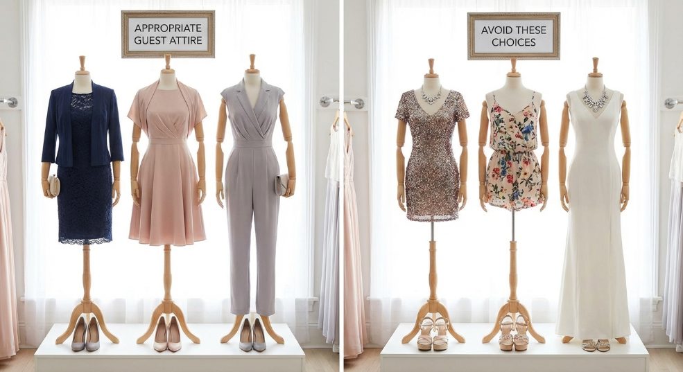 婚礼宾客穿搭禁忌全攻略，2026年穿出自我不踩雷第二张图