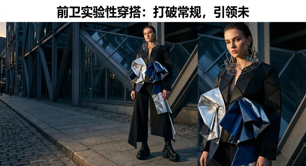 前卫实验性穿搭：打破常规，引领未来时尚潮流