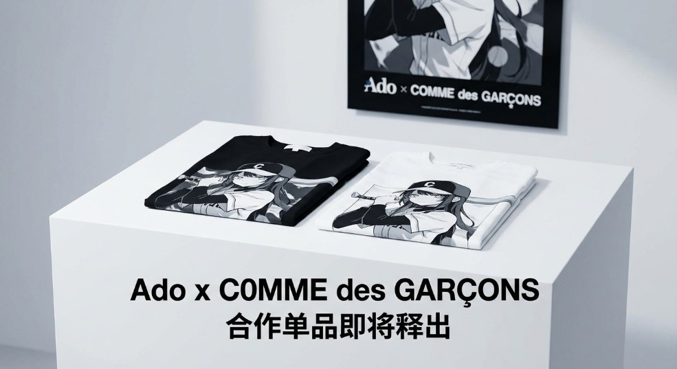 Ado x COMME des GARÇONS 合作单品即将释出