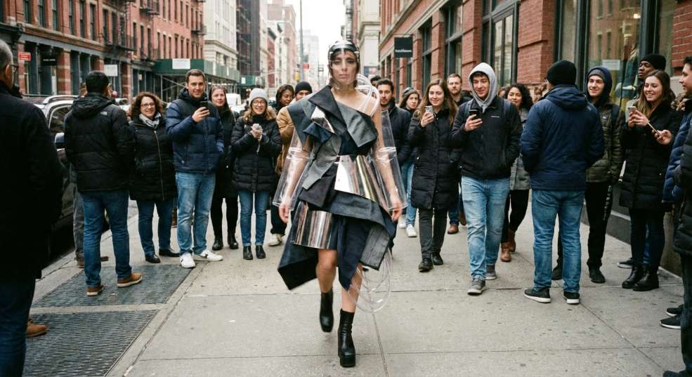 前卫实验性穿搭：打破常规，引领未来时尚潮流第二张图