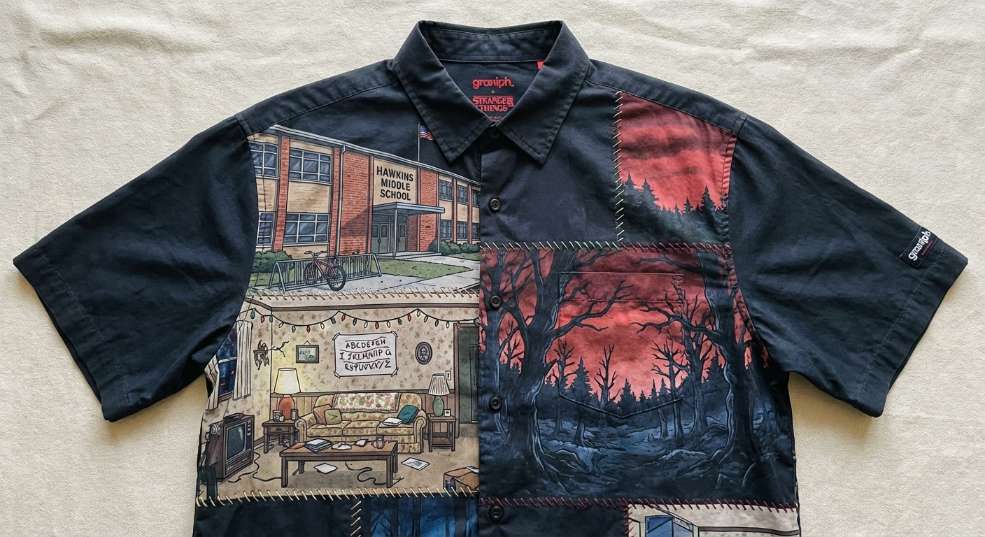 Graniph 发布与《怪奇物语》的首次合作第二张图