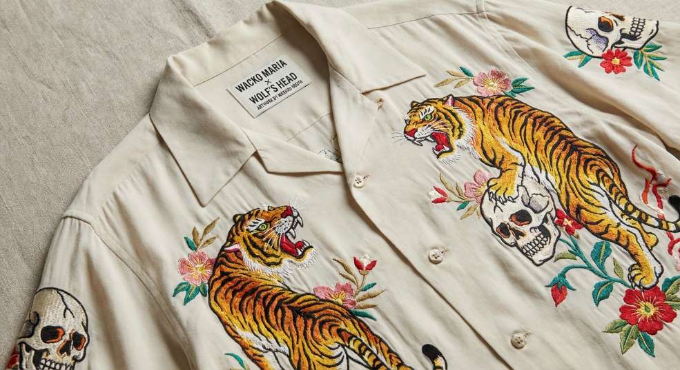 WACKO MARIA x WOLF’S HEAD 全新合作系列登场第一张图