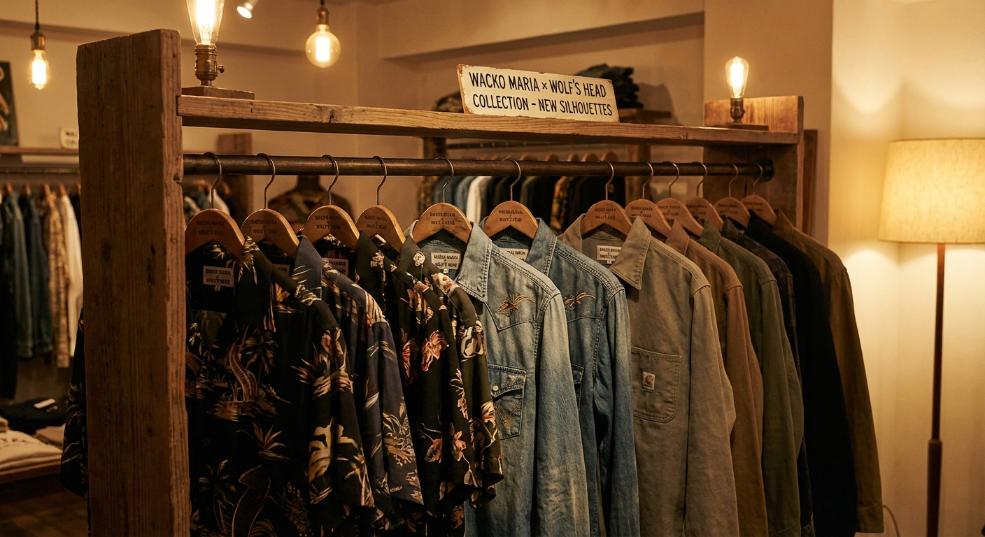 WACKO MARIA x WOLF’S HEAD 全新合作系列登场第二张图