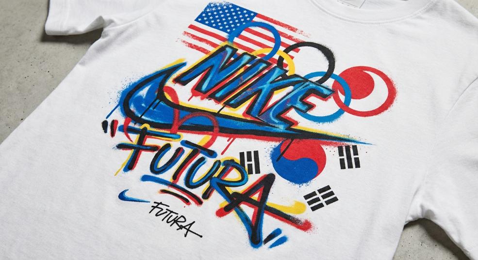 Futura x Nike 打造巴黎奥运限定合作系列第一张图