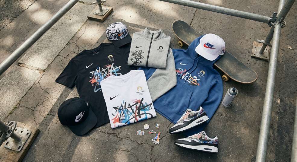 Futura x Nike 打造巴黎奥运限定合作系列第二张图