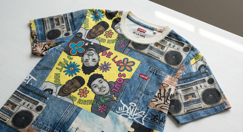 Levi’s® x De La Soul 联名系列发布第一张图