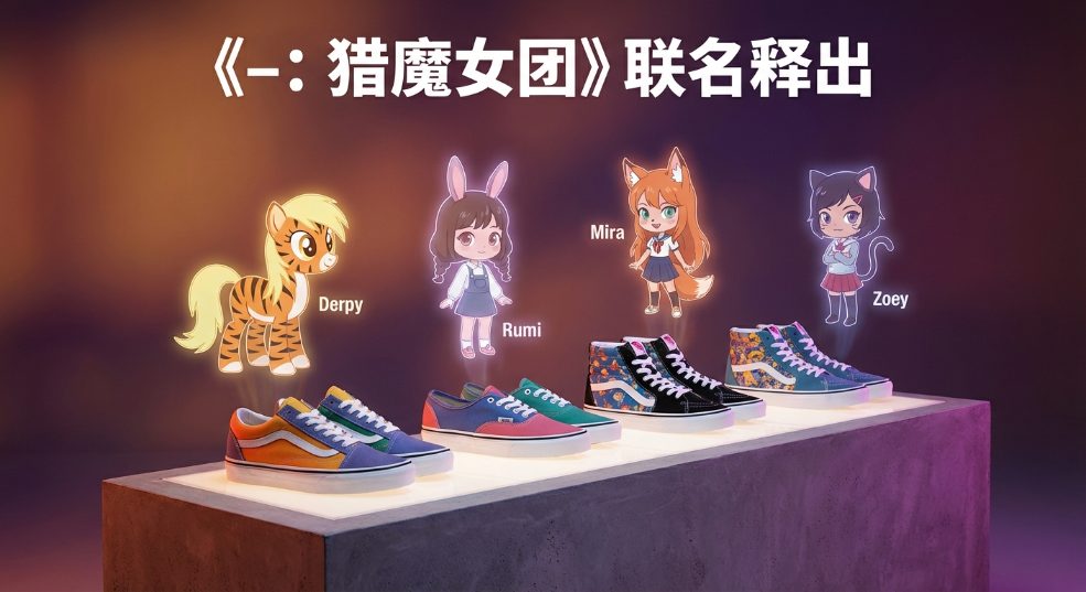 VANS x《K-POP：猎魔女团》联名释出