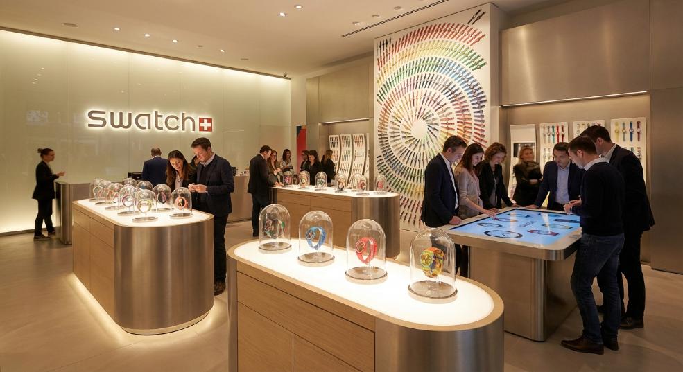 斯沃琪和平饭店艺术中心店焕新开业第一张图