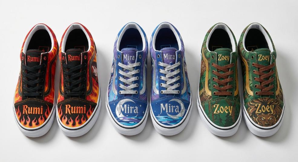 VANS x《K-POP：猎魔女团》联名释出第二张图