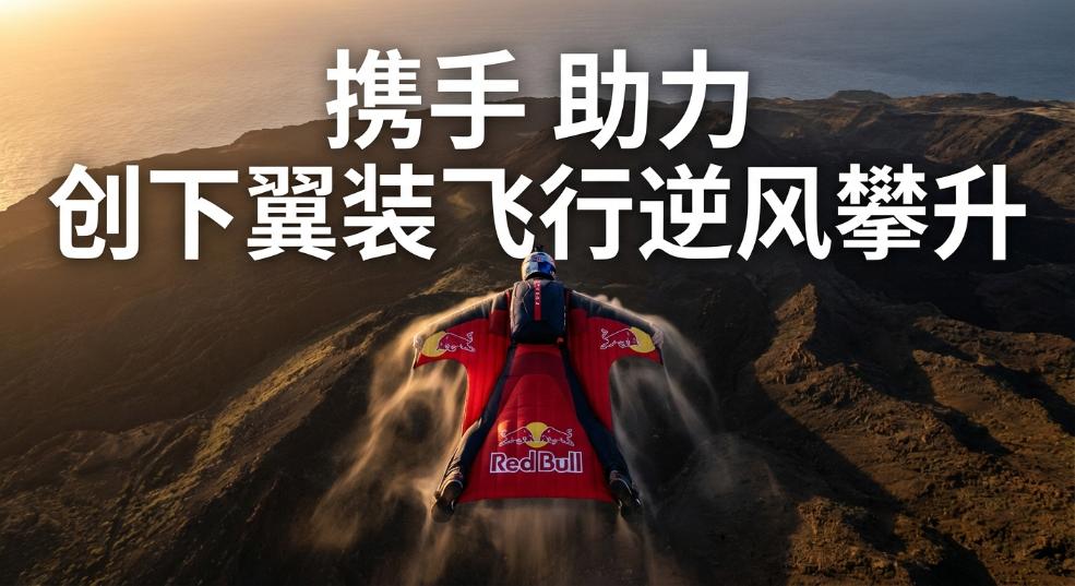 PRADA 携手 Red Bull 助力 Peter Salzmann 创下翼装飞行逆风攀升记录