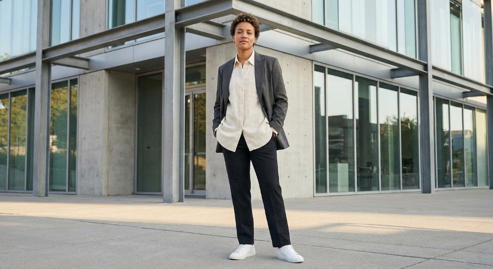 中性风穿搭平衡的秘诀：打造属于你的时尚哲学第二张图