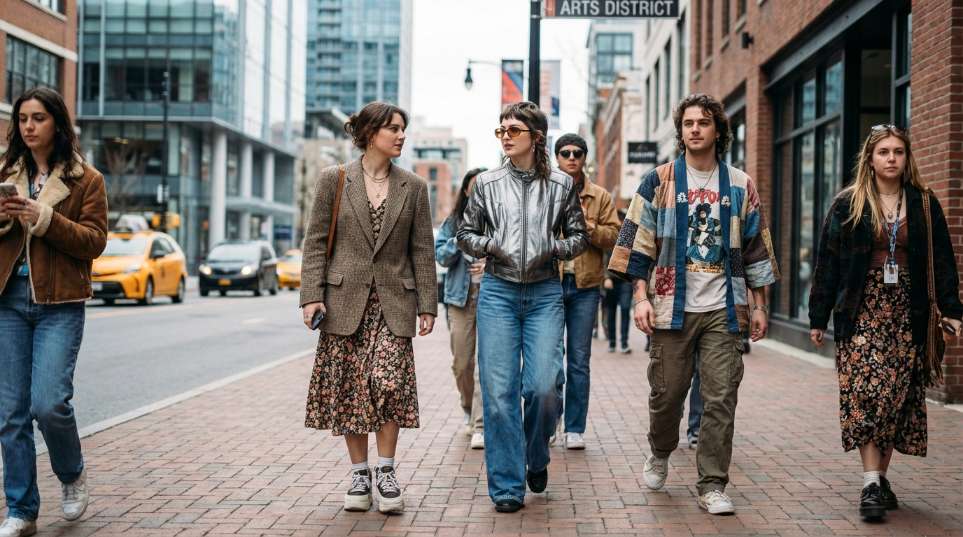 混搭艺术高级感：打造穿搭的极致魅力与品味第二张图