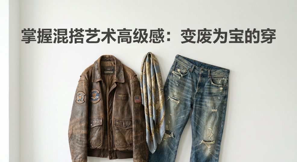 掌握混搭艺术高级感：变废为宝的穿搭秘密