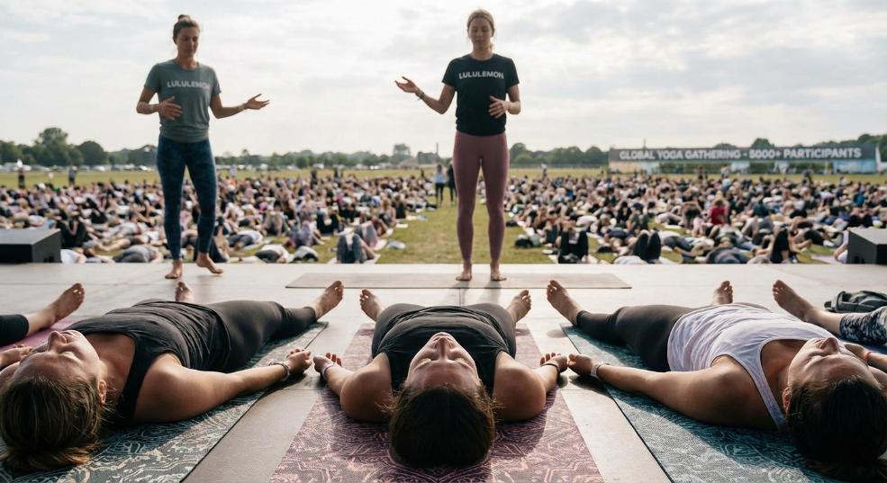 lululemon 品牌大使李宇春亮相 Align 十周年活动第二张图