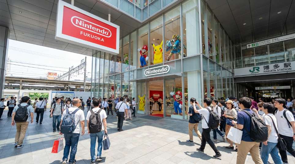 任天堂将于年底在福冈开设全新直营店