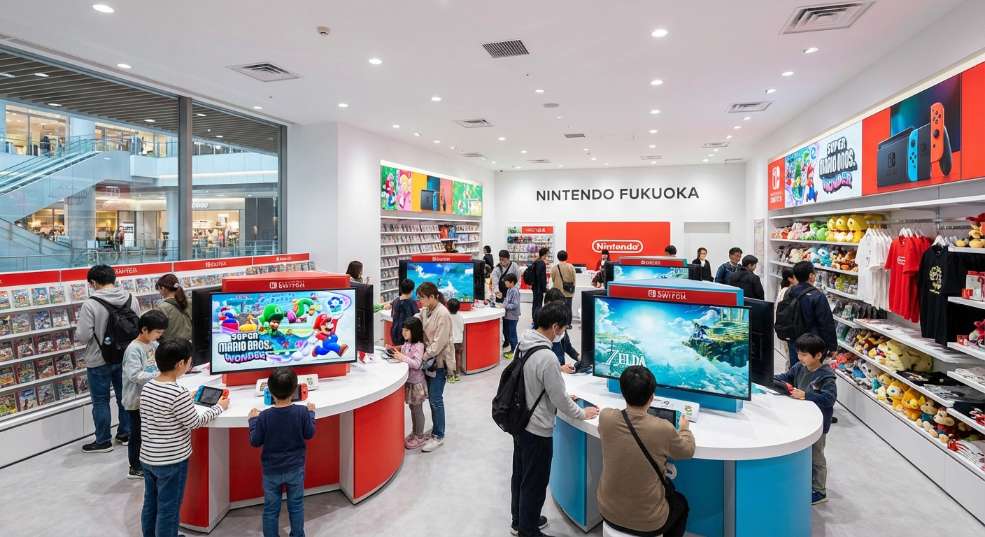 任天堂将于年底在福冈开设全新直营店第一张图