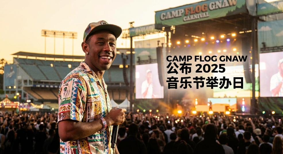 Tyler, the Creator 公布 2025 Camp Flog Gnaw 音乐节举办日期