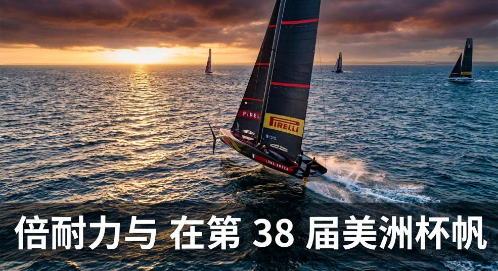 倍耐力与 Luna Rossa 在第 38 届美洲杯帆船赛达成全新合作伙伴关系