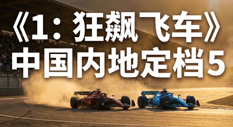 《F1：狂飙飞车》中国内地定档 5 月 26 日上映