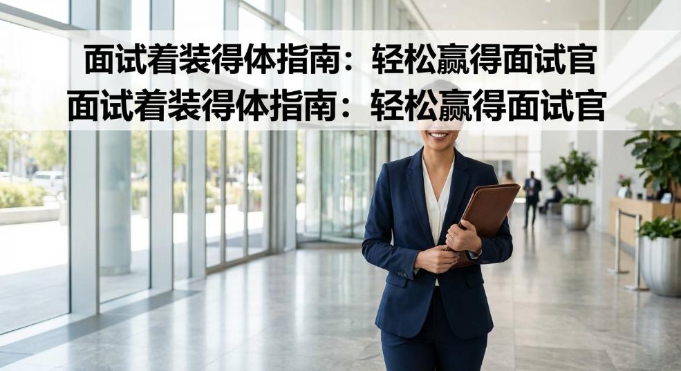 面试着装得体指南：轻松赢得面试官青睐的秘密