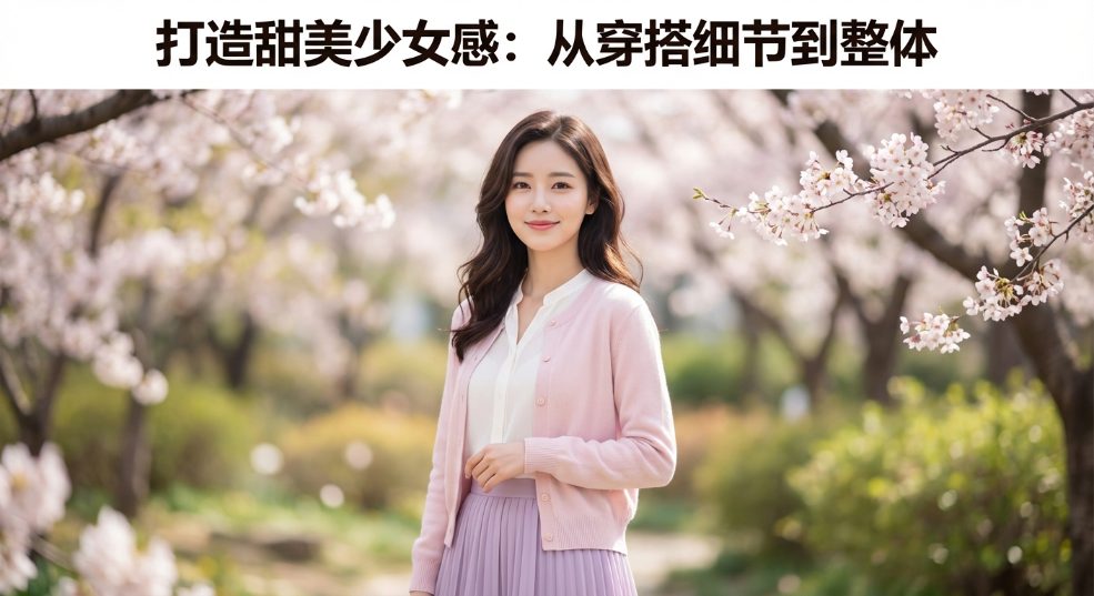 打造甜美少女感：从穿搭细节到整体气质的全面攻略