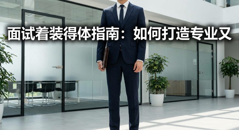 面试着装得体指南：如何打造专业又自信的第一印象