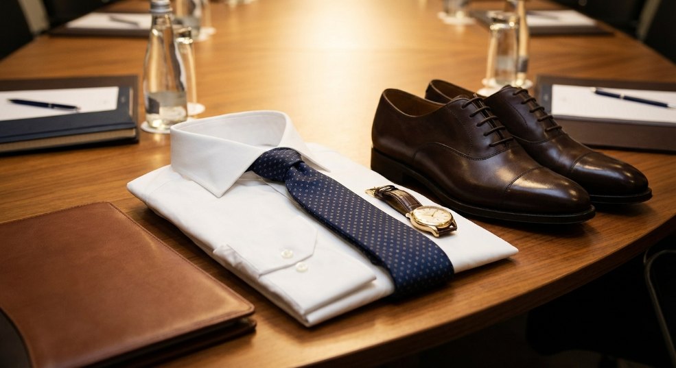 商务会议着装标准：如何穿出专业又不失风采第一张图