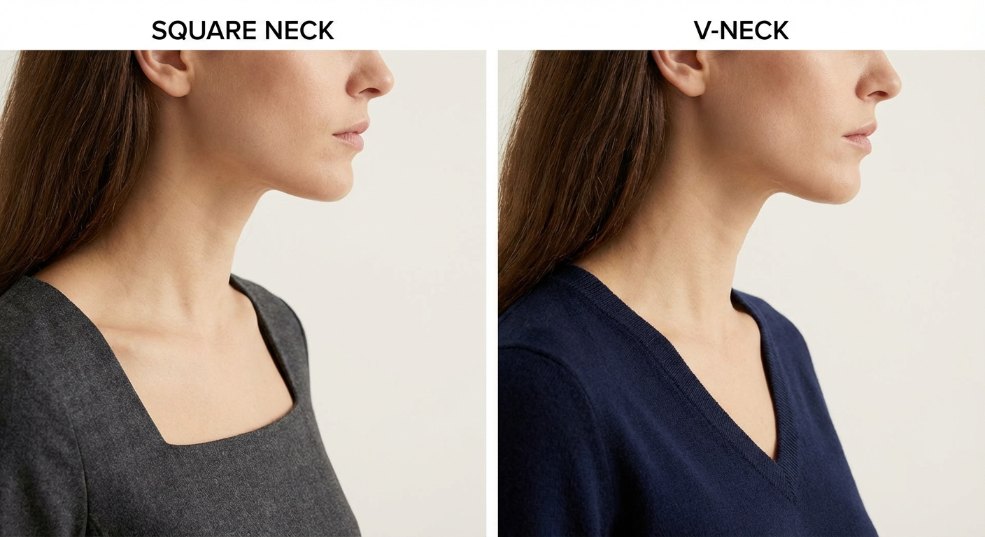 V领修饰脸型秘籍：穿出迷人轮廓的终极指南第一张图