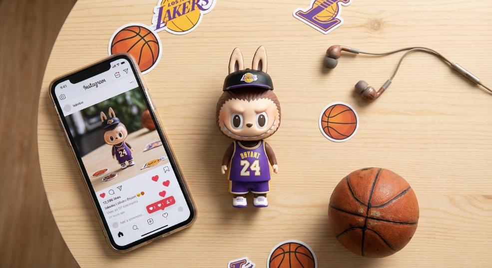 Kobe 合作款 Labubu 要来了？第一张图