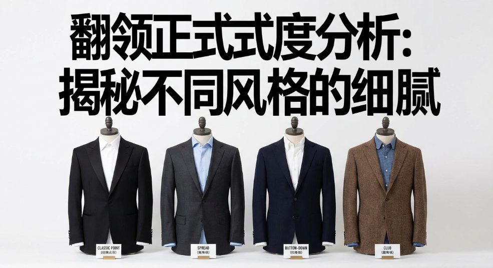 翻领正式度分析：揭秘不同风格的细节与场合匹配