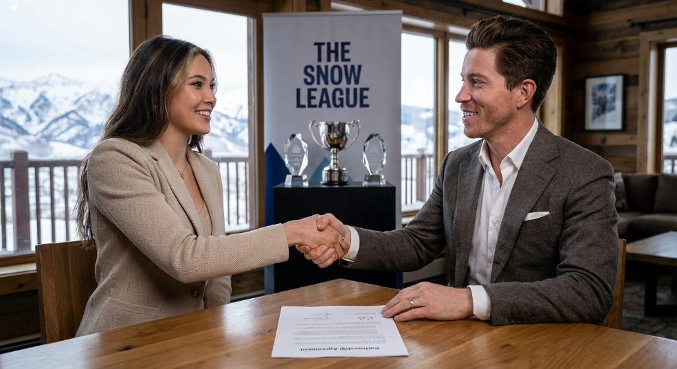 谷爱凌正式宣布加入 The Snow League第二张图