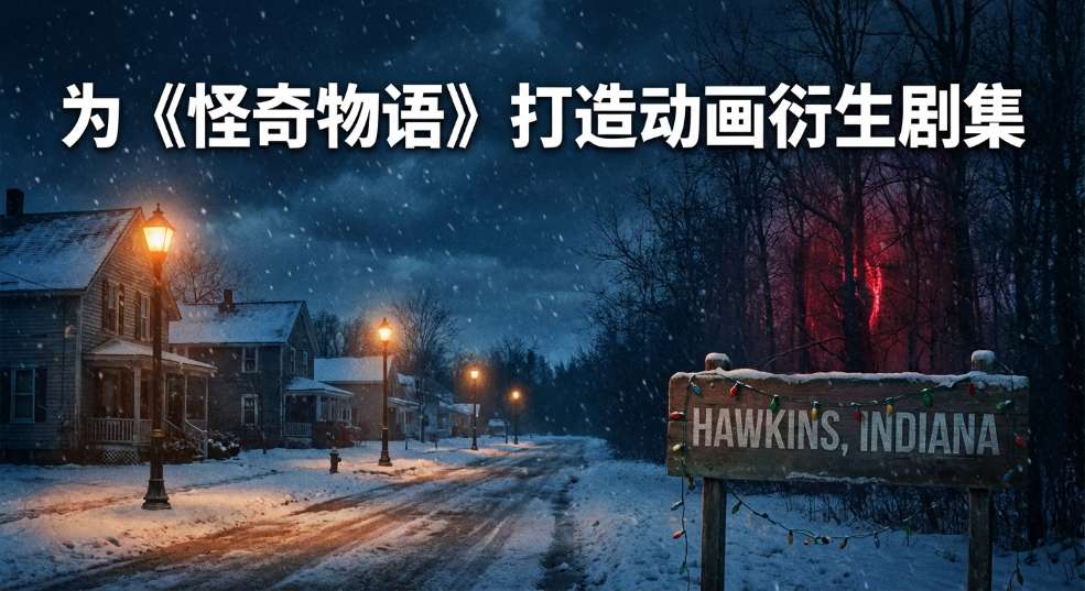 Netflix 为《怪奇物语》打造动画衍生剧集