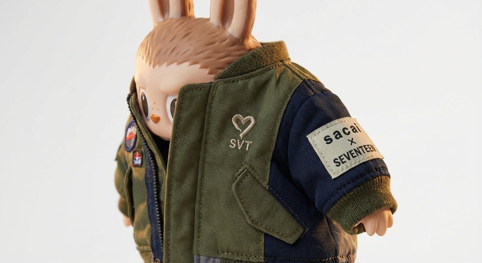 Labubu 再度拍出高价，sacai 及 SEVENTEEN 双重加持第二张图