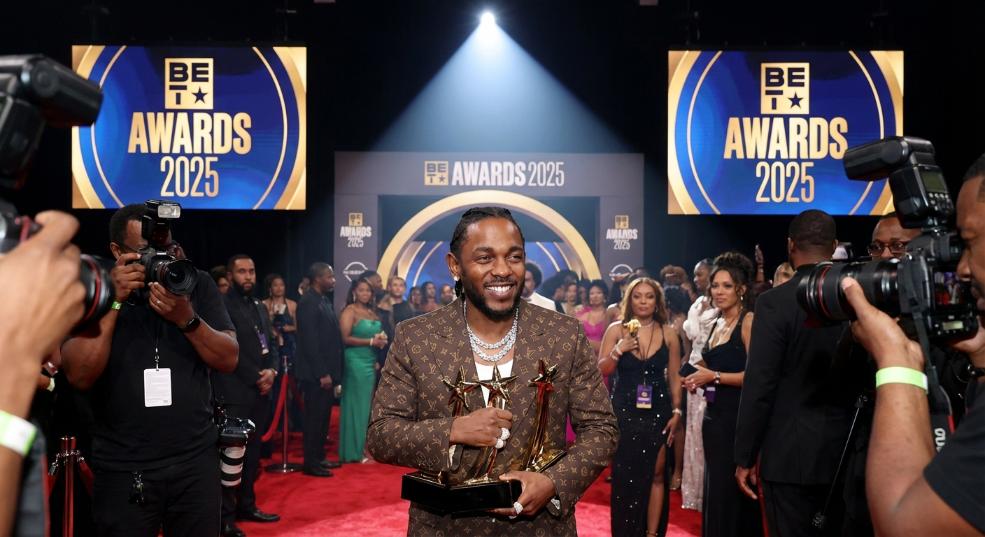 Kendrick Lamar 横扫 BET 2025 多个奖项