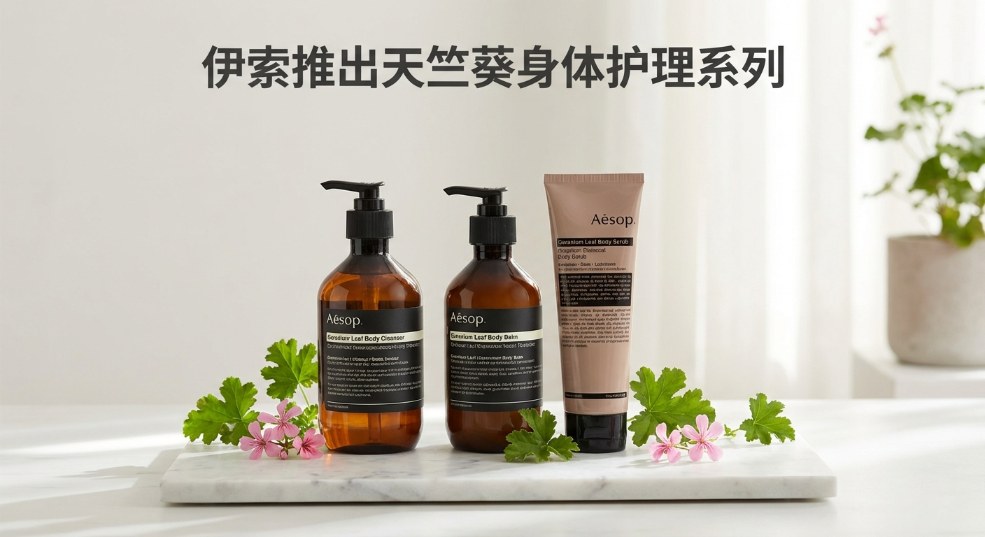 Aesop 伊索推出天竺葵身体护理系列