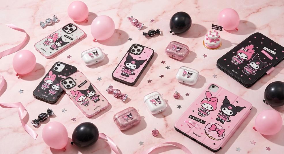 CASETiFY 携手三丽鸥家族推出美乐蒂 & 酷洛米联名系列第一张图