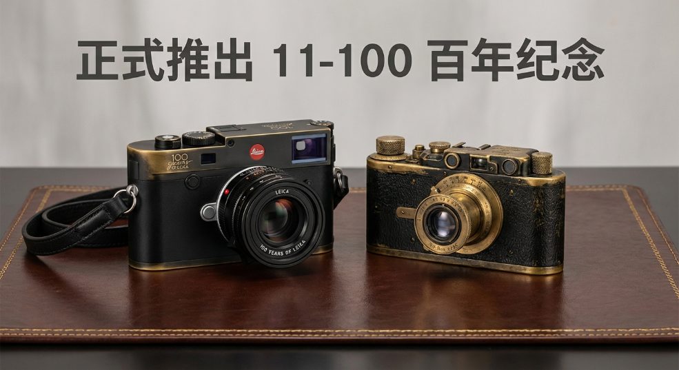 Leica 正式推出 M11-D「100 YEARS OF LEICA」百年纪念套装