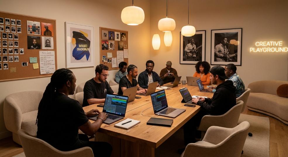 Apple Music 推出十周年创意项目第二张图