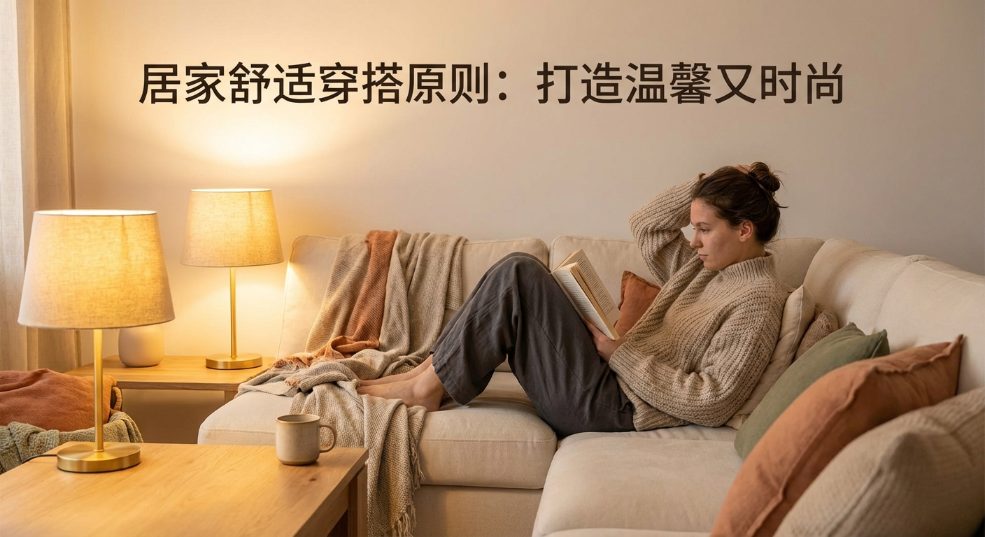 居家舒适穿搭原则：打造温馨又时尚的居家新风尚