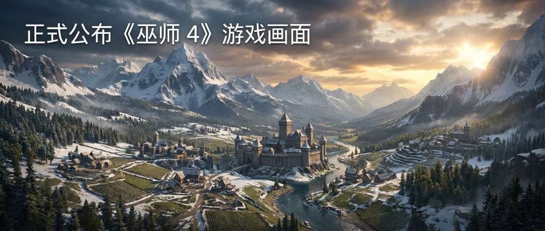 CDPR 正式公布《巫师 4》游戏画面