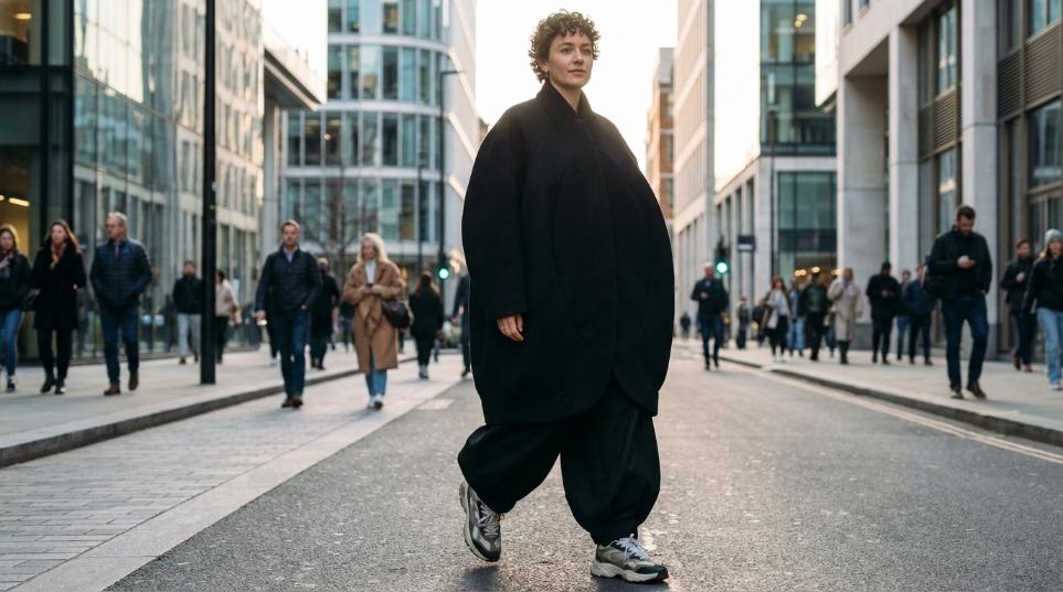 O形宽松风格：打破传统的舒适力学，演绎个性随性第二张图