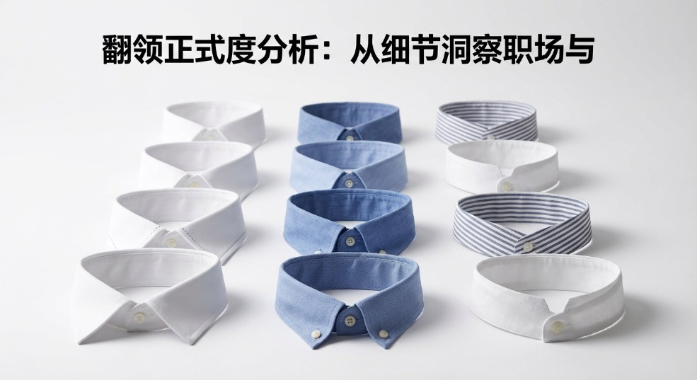 翻领正式度分析：从细节洞察职场与休闲的分界线
