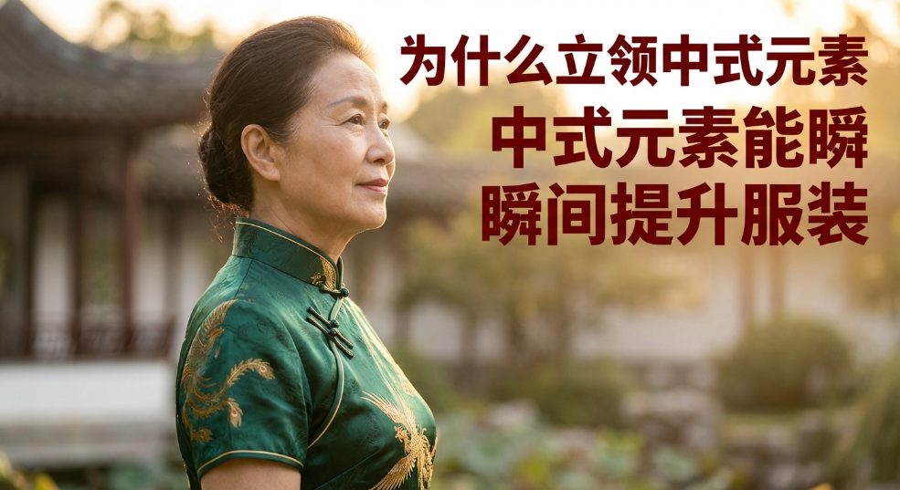 为什么立领中式元素能瞬间提升服装的历史韵味？这并非虚言，而是一门深藏在传统文化中的聪明技巧。或许你会